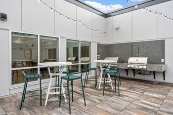 Rooftop Grill Stations at The Aurilla, Cottage Grove, MN